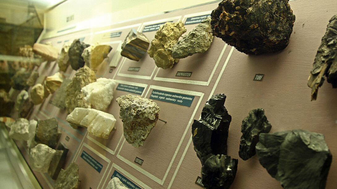 Geology, exhibition view. Courtesy of National Museum Bloemfontein