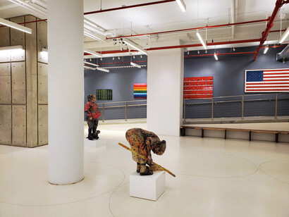 WTFOLKS, installation view. Courtesy of COPE NYC