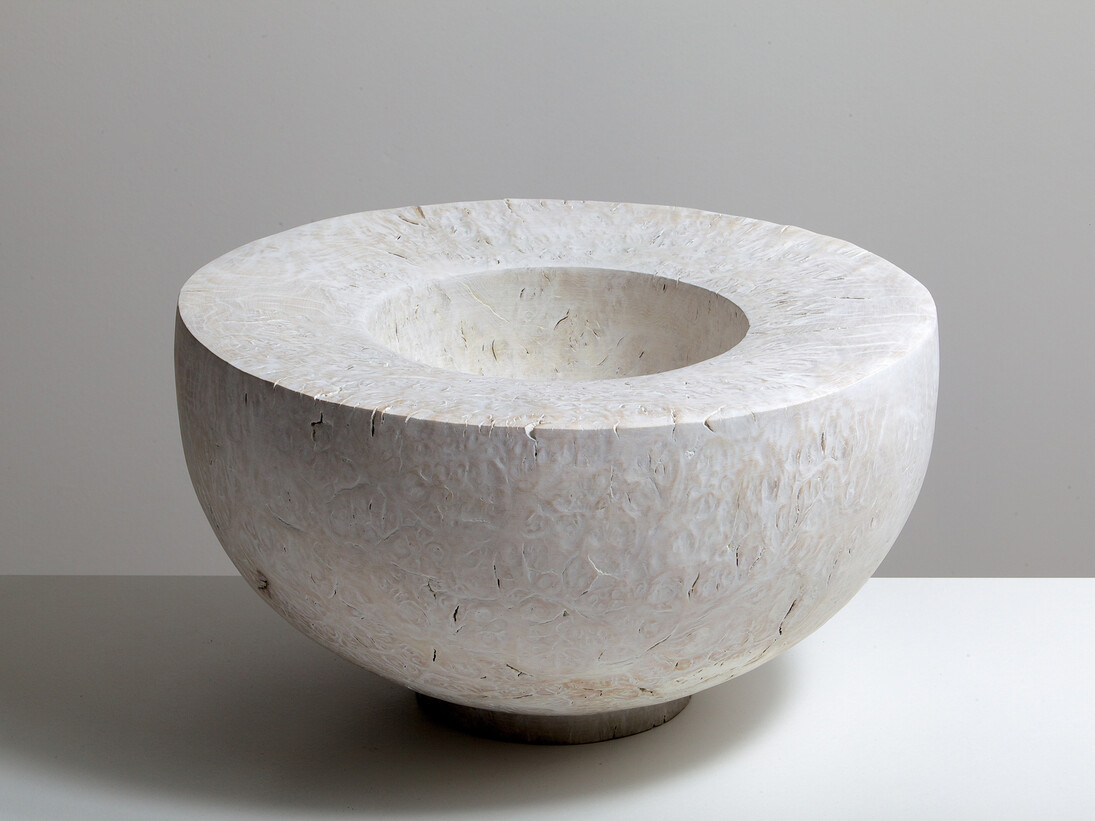 Jim Partridge, 'White Hemisphere' (2014) image © Philip Sayer, courtesy of Marsden Woo Gallery