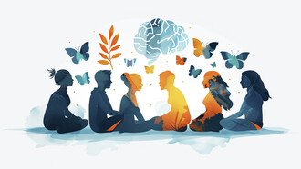 A diverse gathering united by shared experiences and connections, illustrating the richness of human interaction