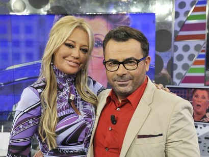 Jorge Javier Vázquez, conductor de Sálvame, y Belén Esteban, personaje mediático en España cuyo principal hito ha sido ser la esposa de un torero hace dos décadas