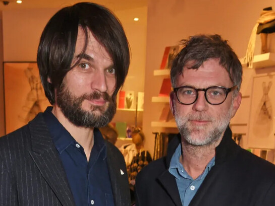 Jonny Greenwood (left) and Paul Thomas Anderson (right). Photo by © David M. Benett