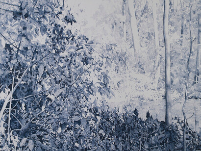 Zhao Xuebing, Central Park #4, 2011, oil on canvas, 160 x 200 cm, (c) Zhao Xuebing, Courtesy of the artist