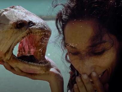 Key frame di Fatima Lazarte nel docu-film di Fabrizio Catalano, "Irregulàr" 