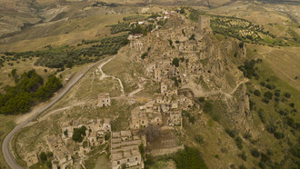 Craco vista dal drone