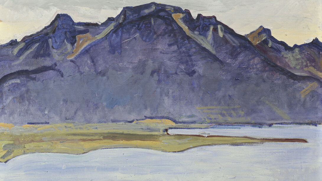 Ferdinand Hodler, Le grammont après la pluie, 1917. Courtesy of Fondation Beyeler