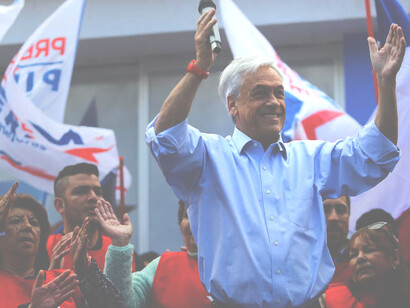 Current president Sebastián Piñera