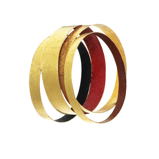 Giampaolo Babetto, Bracciale 2012, Oro, Pigmenti