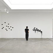 Annette Messager, Histoires des oreillers, exhibition view. Courtesy of Marian Goodman Gallery