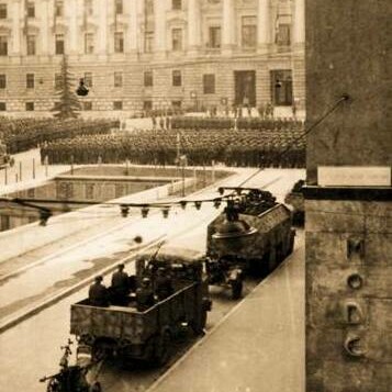 Palazzo di giustizia di Trieste occupato dai nazisti, settembre 1944, Italia