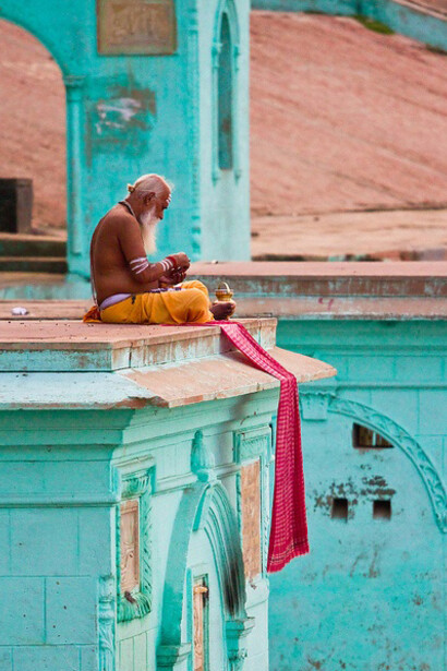 Vita e colori di Varanasi 