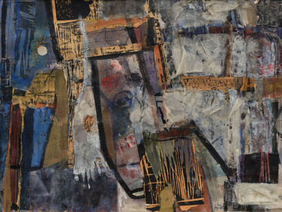 Hilda D. Levy, Nordic fairy tale (detail), c. 1955. Courtesy of Marc Selwyn Fine Art