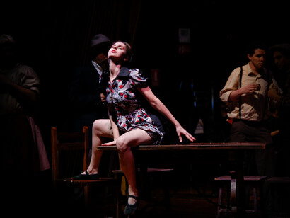 Anakarina Fajardo en la ópera 'Los 7 pecados capitales' con la colaboración de la prestigiosa Orquesta Sinfónica Municipal de Caracas (Foto: Jacobo Méndez)