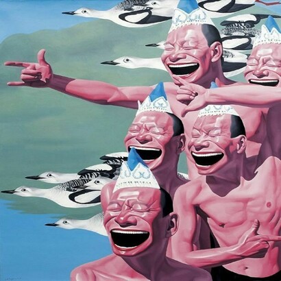 Yue Minjun, Sky