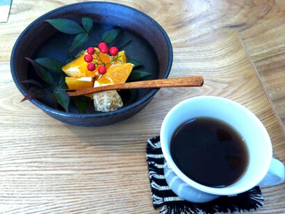 Japanese-style dessert © Alma Reyes