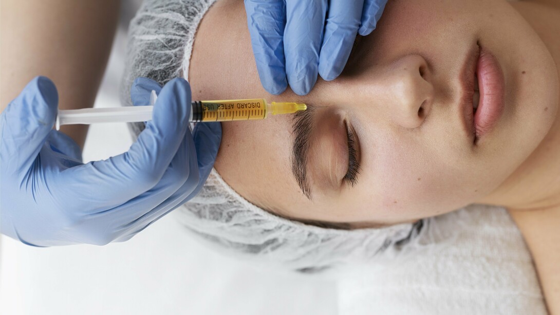 Platelet-rich plasma therapy uses the body’s own healing factors to promote skin rejuvenation and repair