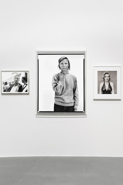 Richard Avedon, Italian days, exhibition view. Courtesy of Gagosian
