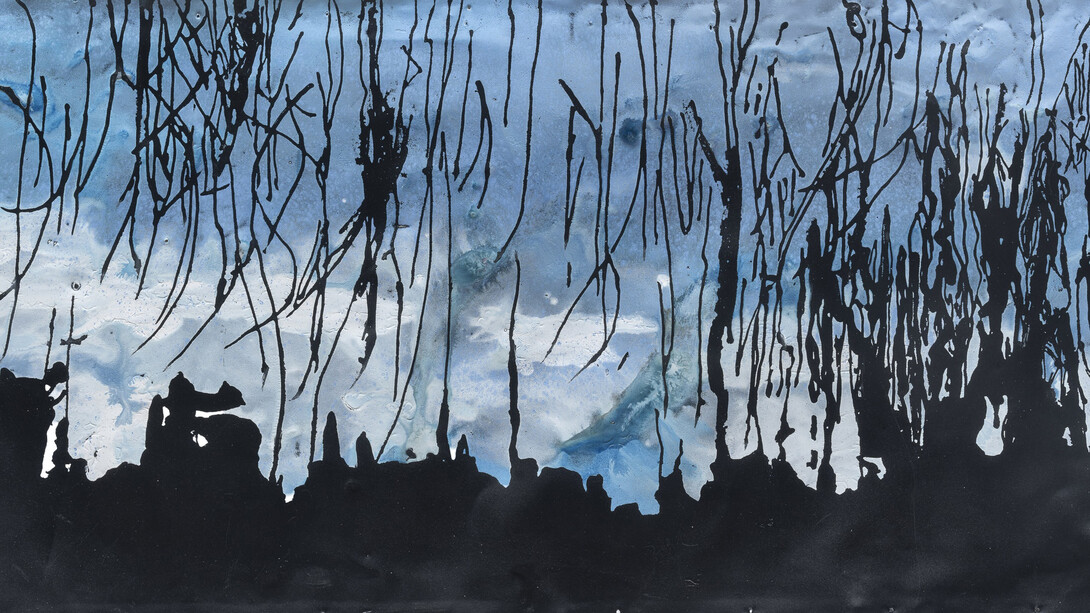 Hernán Salamanco, Friso juncos 1 (detail), 2025. Courtesy of Herlitzka & Co