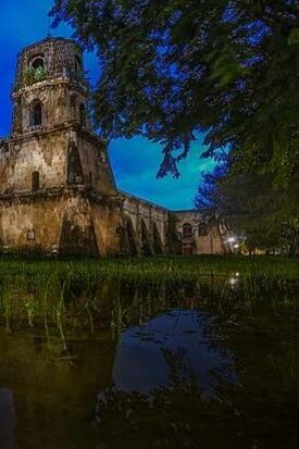 A view of Miagao Church, Iloilo, Philippines