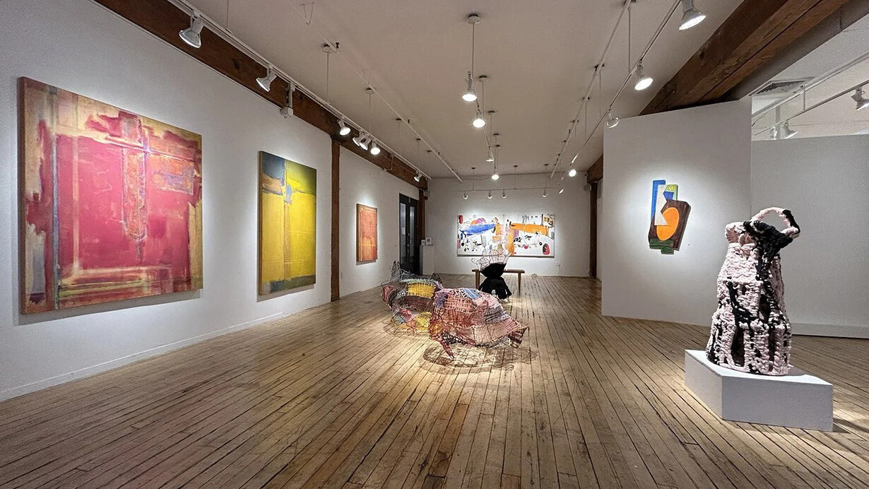 Various artists, Material evidence, exhibition view. Courtesy of Carter Burden Gallery