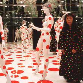 Yayoi Kusama. Courtesy of Mattress Factory