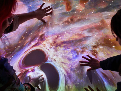 Beyond perception, seeing the unseen, exhibition view. Courtesy of Scienceworks