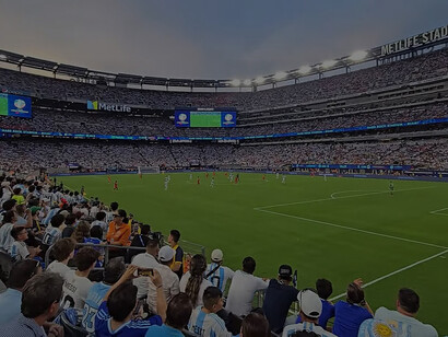 View of MetLife Stadium during the Argentina vs Canada match in the semifinals of the Copa América 2024, USA