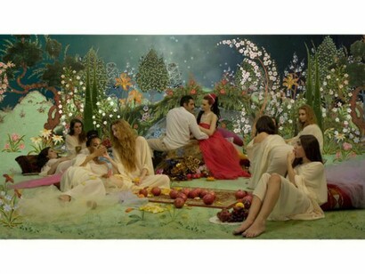 Azari, Shoja, still from The King of Black, 2013, HD colour video with sound, 5