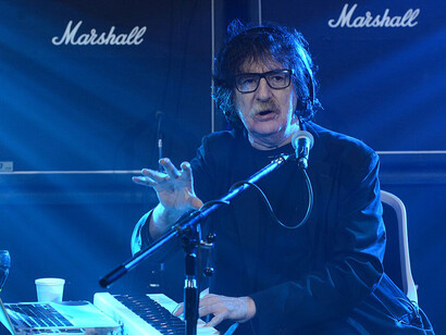 Charly García en su presentación para el homenaje a Gustavo Cerati, 04 de noviembre de 2014, Buenos Aires, Argentina
