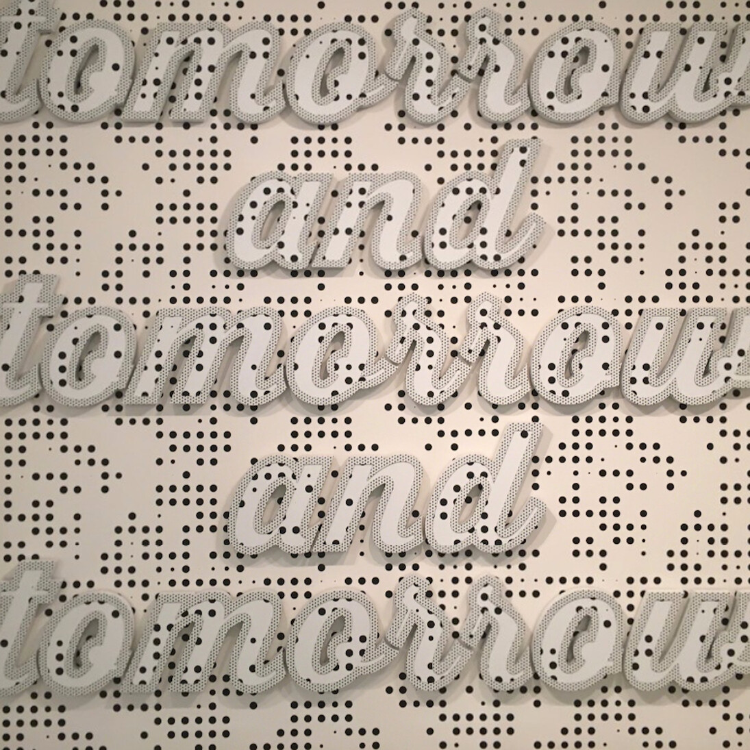 Michael Porten, Tomorrow is Tomorrow is Tomorrow, 2016. Courtesy of Cheryl Hazan Gallery