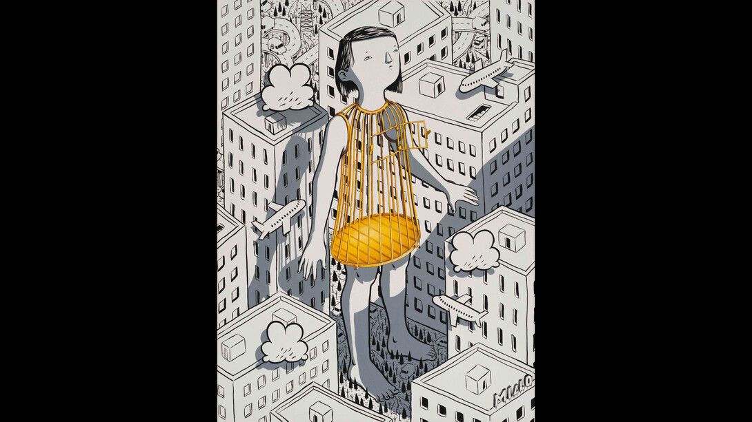 Millo e Hikari Shimoda. Courtesy of Dorothy Circus Gallery
