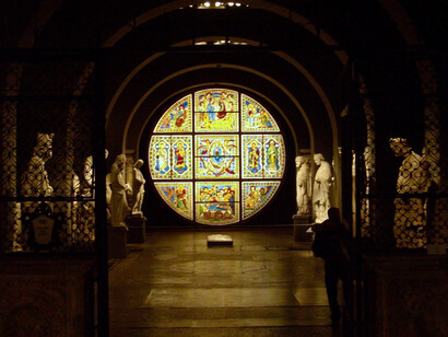 Allestimento interno del Museo dell'Opera del Duomo di Firenze