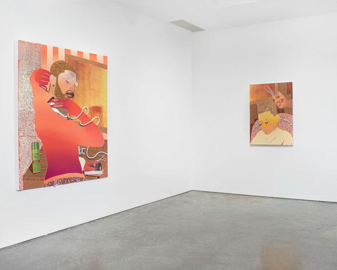 Devan Shimoyama. Courtesy of De Buck Gallery 