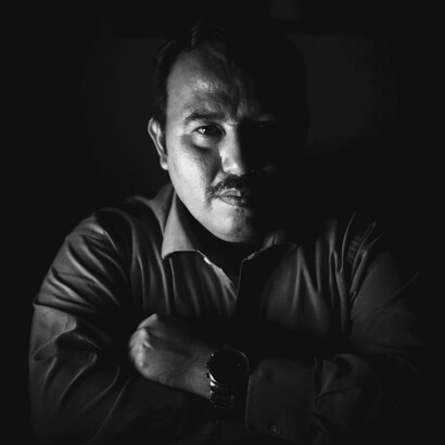 "I caught sight of a fleeting silhouette"