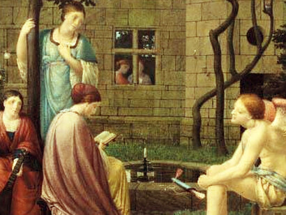 Robert Bateman. Reading of Love