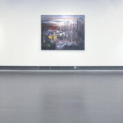 Fathallah Zamroud, Exhibition view. Courtesy of Ayyam Gallery