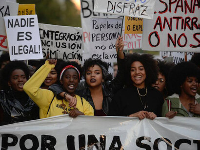 Protestas antirracistas en España