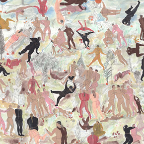 Andrea Heimer, Little Circus, Exhibition view. Courtesy of Antonio Colombo Arte Contemporanea