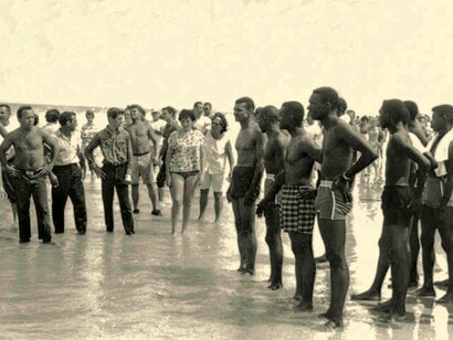 In May 1945, five men and two women reported having “waded in the water” on that spring morning where present-day Haulover Beach was, for whites-only