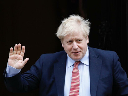 Boris Johnson, primer ministro de Inglaterra