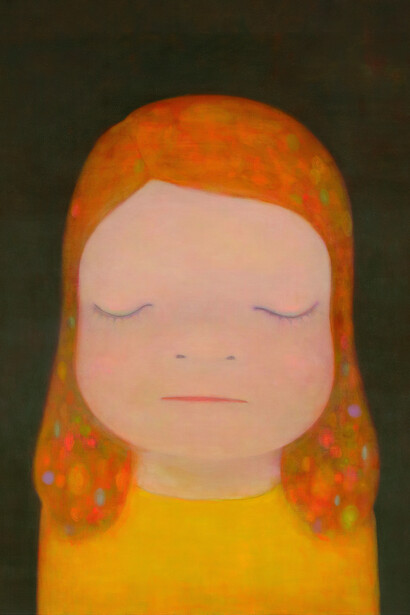 Voyage of the Moon (Resting Moon), Mixed media, Cooperation provided by graf, Collection: 21st Century Museum of Contemporary Art, Kanazawa, Yoshitomo Nara, 2006 © Nakamichi Atsushi / Nacása & Partners