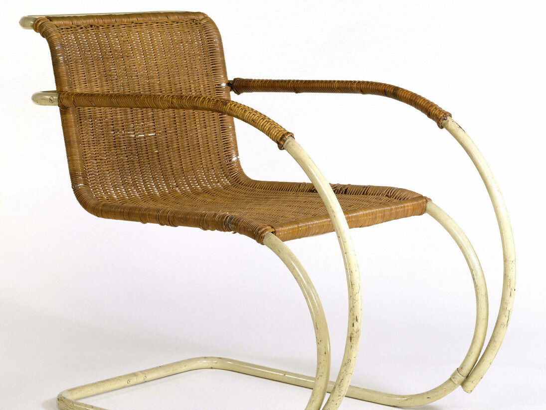 MR20, armchair, designed by Ludwig Mies van der Rohe, manufactured by Thonet, 1927, Germany. Museum no. T.40:1&2-2005. © Victoria and Albert Museum, London
