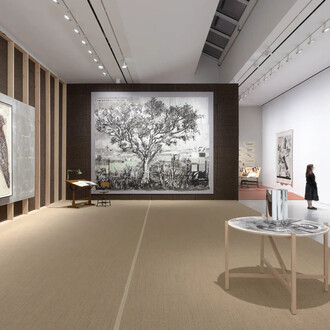 William Kentridge, A natural history of the studio, exhibition view. Courtesy of Hauser & Wirth Gallery