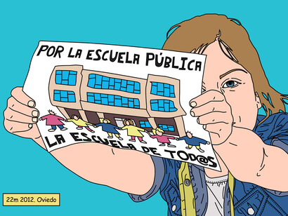 María María Acha-Kutscher. Por la escuela pública
