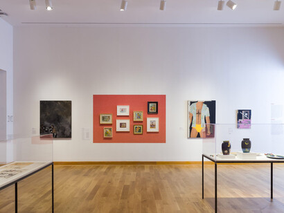 Various artists, Teddy Sandoval and the Butch Gardens School of Art, exhibition view. Courtesy of WCMA