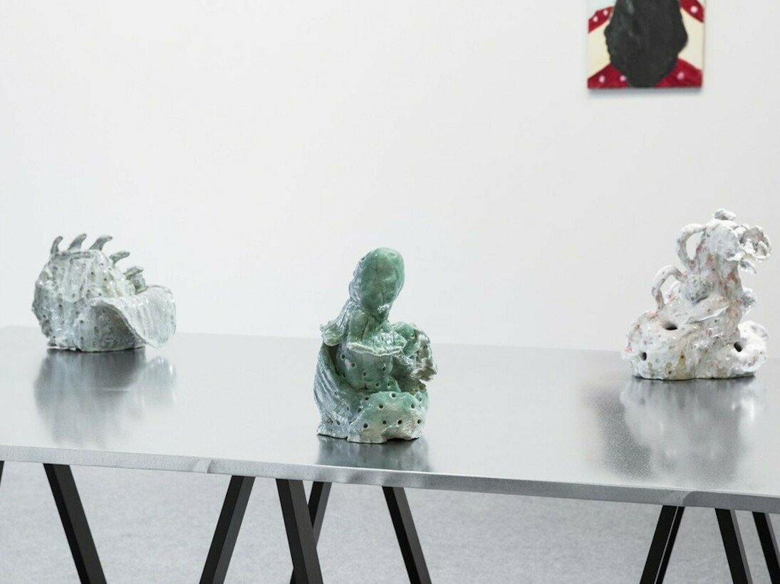 Penis Mushroom, Exhibition view. Courtesy of The Rooster Gallery