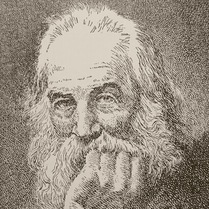 Walt Whitman, poeta, enfermero voluntario, ensayista, periodista y humanista