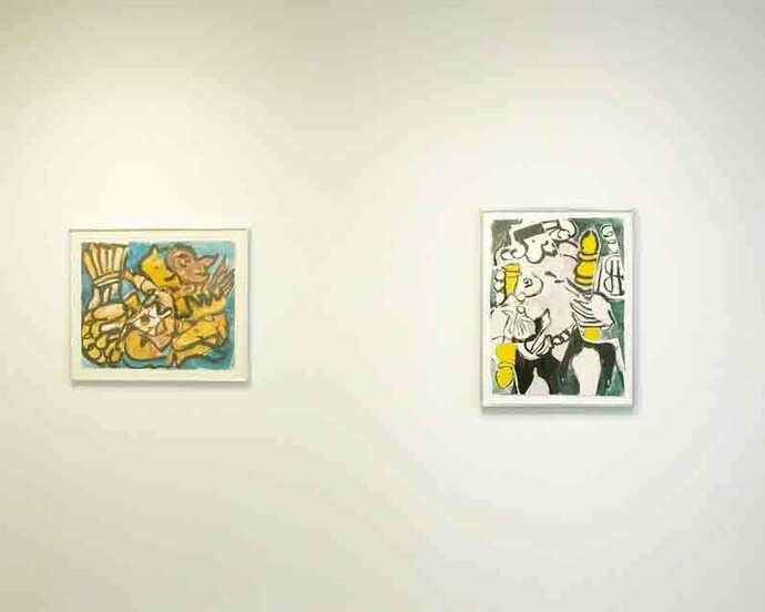 Collages. Courtesy of C. Grimaldis Gallery