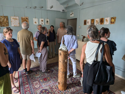 Lakeside exhibition spread Biganzolo, Italy