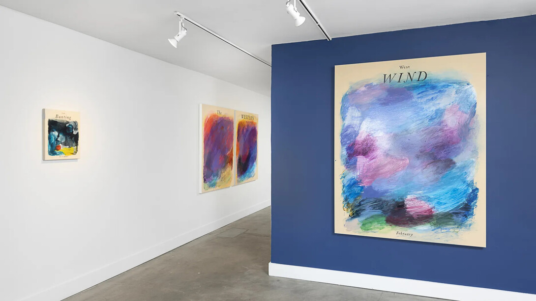 Andrew Kuo, West wind, exhibition view. Courtesy of Hexton Gallery